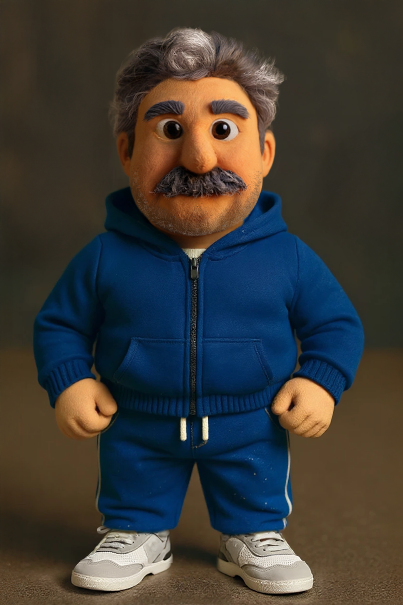 Developed Gus character concept